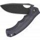 Couteau QSP Gorilla Black Manche Micarta Lame Acier 14C28N BLK IKBS Linerlock Clip QS153A2 - Livraison Gratuite