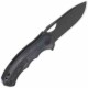 Couteau QSP Gorilla Black Manche Micarta Lame Acier 14C28N BLK IKBS Linerlock Clip QS153A2 - Livraison Gratuite