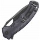 Couteau QSP Gorilla Black Manche Micarta Lame Acier 14C28N BLK IKBS Linerlock Clip QS153A2 - Livraison Gratuite