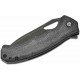 Couteau QSP Gorilla Black Manche Micarta Lame Acier 14C28N BLK IKBS Linerlock Clip QS153A2 - Livraison Gratuite