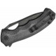 Couteau QSP Gorilla Black Manche Micarta Lame Acier 14C28N BLK IKBS Linerlock Clip QS153A2 - Livraison Gratuite