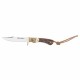R15655 Couteau Remington Guide Jr. Skinner Lame Acier 440 Manche Os & Bois Etui Cuir - Livraison Gratuite