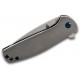 Couteau Kizer Cutlery Laconico Gemini Acier CPM-S35VN Manche AL6V4 Titanium Framelock KI3471 - Livraison Gratuite
