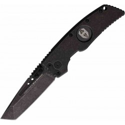 ATA04 Couteau Hoffner Knives WarMaster Framelock D2 Tanto Blade Stainless Handle Clip - Livraison Gratuite