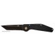 Couteau Automatique GT Knives Tanto Combo Edge Lame Acier ATS-34 Manche Aluminium Clip Made USA GT304 - Livraison Gratuite