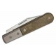 Couteau LionSteel Shuffler Barlow Green Lame Acier M390 Manche Micarta/Titane Slipjoint Italy LSTCK0112CVG - Livraison Gratuite