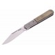 Couteau LionSteel Shuffler Barlow Green Lame Acier M390 Manche Micarta/Titane Slipjoint Italy LSTCK0112CVG - Livraison Gratuite