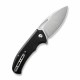 Couteau Sencut Phantara Black Manche G10 Lame Acier 9Cr18MoV SW Drop Point IKBS Linerlock Clip S230141 - Livraison Gratuite