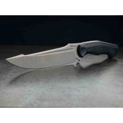 Couteau Tactical Begg Knives Alligator Black Manche G10 Lame Acier 14C28N Etui Kydex BG048 - Livraison Gratuite