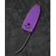 Couteau Bestech Ququ Purple Lame Acier 14C28N Black Manche Aluminium Button Lock IKBS Clip BTKG57A4 - Livraison Gratuite