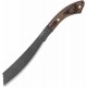 Couteau Condor Carlotus Parang Machete Lame Acier Carbone 1075 Manche Noyer Etui Cuir Salvador CTK397098HC - Livraison Gratuite