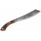 Couteau Condor Carlotus Parang Machete Lame Acier Carbone 1075 Manche Noyer Etui Cuir Salvador CTK397098HC - Livraison Gratuite