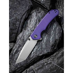 Couteau CIVIVI Brazen Purple Lame Tanto Acier D2 Manche G10 Linerlock Clip IKBS CIVC2023A - Livraison Gratuite