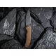 Couteau CIVIVI BRAZEN Brown Manche Micarta Lame Acier Damas IKBS Linerlock Clip CIVC2102DS1 - Livraison Gratuite
