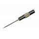 Couteau Damas Skinner Buffalo Stag Lame Acier 256 Damas Manche Corne Etui Cuir DM1355 - Livraison Gratuite