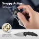Couteau CIVIVI Chiro Black Manche G10 Lame Acier 14C28N Clip Point IKBS Linerlock Clip CIVC230463 - Livraison Gratuite