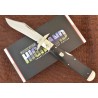 Couteau Rough Ryder Highland Swing Guard Manche Micarta Lame Acier 440 Lockback RR2382 - Livraison Gratuite
