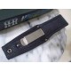 Couteau Rough Ryder Highland Dagger Lame Acier 440 Manche Micarta Etui Nylon RR2378 - Livraison Gratuite