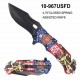 Lot de 3 Couteau de Pompier Elitedge Rescue Linerlock A/O Lame Acier Inox Manche Abs Clip EE10967USFD - Livraison Gratuite