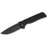 Couteau Terzuola Tactical ATCF Lite Black Manche G-10 Lame Acier Nitro-V Linerlock Clip FF010BB - Livraison Gratuite