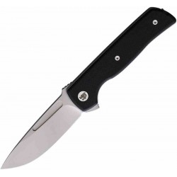 Couteau Terzuola Tactical ATCF Lite Black Manche G-10 Lame Acier Nitro-V SW Linerlock Clip FF010BS - Livraison Gratuite