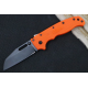 Couteau Demko AD20.5 Shark Lock Orange Manche Grivory Lame Acier AUS-10 Blk IKBS Clip DEMAD205F23B - Livraison Gratuite