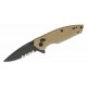 Couteau Bear OPS Mini Rancor IX Lame Acier D2 Black Serr Manche Desert Zytel Clip USA BCMC900DS7BSR - Livraison Gratuite