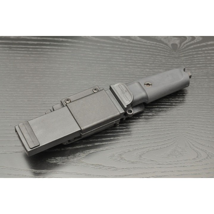 Couteau de Combat Extrema Ratio Shrapnel Testudo Acier N690 Manche Kraton Made In Italy EX160SHRTOG - Livraison Gratuite