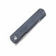 Couteau Kizer Cutlery Feist Denim Manche Micarta Lame Acier 154CM SW IKBS Liner Lock Clip KIV3499C4 - Livraison Gratuite
