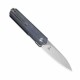 Couteau Kizer Cutlery Feist Denim Manche Micarta Lame Acier 154CM SW IKBS Liner Lock Clip KIV3499C4 - Livraison Gratuite