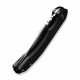 Couteau CIVIVI Bluetick Black Manche G10 Lame Drop Point Acier 14C28N Satin IKBS Linerlock CLip CIVC230501 - Livraison Gratuite
