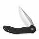 Couteau CIVIVI Bluetick Black Manche G10 Lame Drop Point Acier 14C28N Satin IKBS Linerlock CLip CIVC230501 - Livraison Gratuite