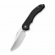 Couteau CIVIVI Bluetick Black Manche G10 Lame Drop Point Acier 14C28N Satin IKBS Linerlock CLip CIVC230501 - Livraison Gratuite