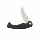 Couteau Kubey Scimitar Black Manche G10 Lame Acier 14C28N Beadblast IKBS Linerlock Clip KUB173K - Livraison Gratuite