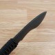 Couteau Linton Cutlery Machette Black Lame Acier Inox Manche ParaCorde Etui Nylon L101062B - Livraison Gratuite