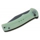 Couteau CIVIVI Cogent Jade Button Lock Manche G10 Lame Acier 14C28N Part Serr IKBS Clip CIVC20038E3 - Livraison Gratuite