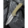 Couteau Civivi Elementum Green Lame Acier D2 Manche Micarta Linerlock Clip CIVC907S - Livraison Gratuite