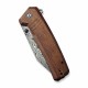 Couteau CIVIVI Bhaltair Guibourtia Damas Lame Tanto Manche Bois IKBS CIVC23024DS1 - Livraison Gratuite