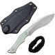 Couteau de Cou CIVIVI Vaquita II Jade Lame Kukri Acier Nitro-V Manche G10 Etui Kydex CIVC047C2 - Livraison Gratuite