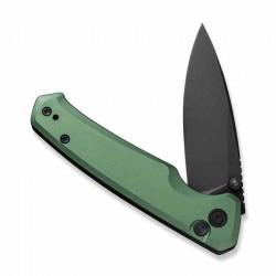 Couteau CIVIVI Altus Button Lock Green Manche Aluminum Lame Acier Nitro-V IKBS Linerlock Clip CIVC200765 - Livraison Gratuite