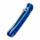 Couteau CIVIVI Qubit Blue Manche Aluminum Lame Acier 14C28N IKBS Clip Button Lock CIVC22030E3 - Livraison Gratuite