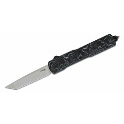 Couteau Hogue Counterstrike OTF AUTO Tanto Lame Acier CPM-20CV Manche G-Mascus Blue Clip Made USA HO34869 - Livraison Gratuite