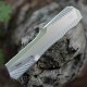 Couteau Kershaw Auto Livewire OTF Spear Point Lame Acier CPM-MagnaCut Raw Manche Alu Clip USA KS9000RAW - Livraison Gratuite