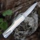 Couteau Kershaw Auto Livewire OTF Spear Point Lame Acier CPM-MagnaCut Raw Manche Alu Clip USA KS9000RAW - Livraison Gratuite
