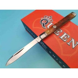 Couteau Queen Doctor's Knife Lame Acier Inox Manche OS Slip Joint QN016 - Livraison Gratuite