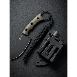 Couteau CIVIVI Midwatch Green Lame Clip Point Acier N690 Manche Micarta Etui Kydex CIVC20059B3 - Livraison Gratuite