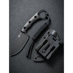 Couteau CIVIVI Midwatch Black Lame Clip Point Acier N690 Manche Micarta Etui Kydex CIVC20059B1 - Livraison Gratuite