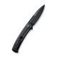 Couteau CIVIVI Cetos Black Lame Acier 14C28N Manche Micarta IKBS Linerlock Clip CIVC21025B2 - Livraison Gratuite