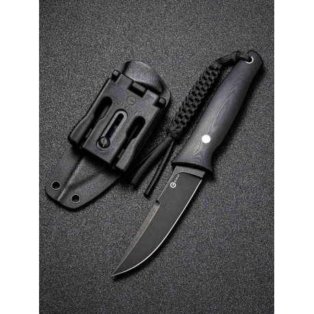 Couteau CIVIVI Tamashii Black Lame Acier D2 Black Manche G10 Etui Kydex CIVC190463 - Livraison Gratuite
