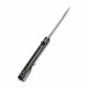 Couteau Civivi Elementum Button Lock Dark Green Lame Acier 14C28N Manche Micarta IKBS Clip CIVC2103C - Livraison Gratuite